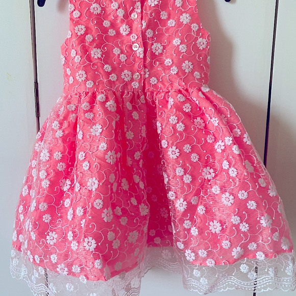 Gorgeous George Floral’s Dress 👗 in Pink /White 🌸🌸 and Dentelles 🌸🌸 - Picture 9 of 10